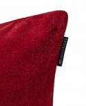 Wrapped Velvet kuddfodral - red/beige