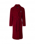 Lesley Fleece morgonrock - red