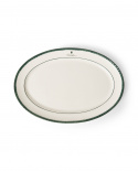 Holidays Stoneware serveringsfat - white/green