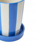 Striped kruka, flera stolekar - blue/white