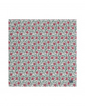 Flower Cotton servett - red/green/white