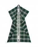 Terry Cotton kökshandduk - green/white