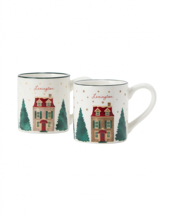 House espressomugg stengods, 2-pack - multi i gruppen Inredning / Kök & Dukning / Koppar, Muggar & Glas hos Sommarboden i Höllviken AB (12548019-6500)