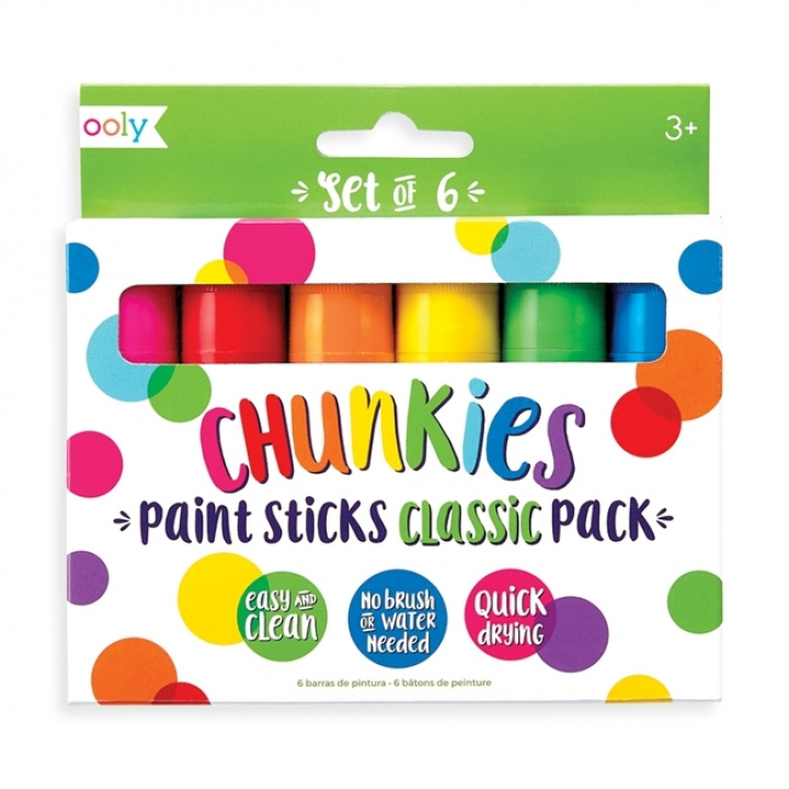 Chunkies målarpennor, mini pack - multi i gruppen Leksaker / Pussel & Pyssel hos Sommarboden i Höllviken AB (126-013)