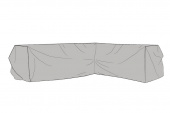 Soffskydd Glendon L257/R327x102x70 cm - grå