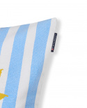 Summer Stripe kuddfodral - blue/white/yellow