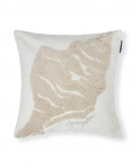 Shell tuftat kuddfodral - white/beige