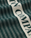 Terry Cotton kökshandduk - green/beige
