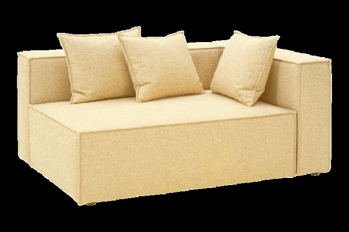 Muki avslutsmodul Vänster - corn i gruppen Utemöbler / Loungemöbler / Loungemoduler / Avslutsdelar - Loungemoduler hos Sommarboden i Höllviken AB (1305L-991)