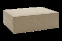 Muki ottoman - light taupe