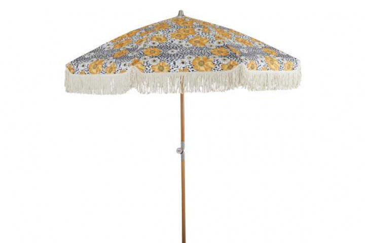 Gatsby parasoll tiltbar Ø 1,8 m - natur/blommigt i gruppen Utemöbler / Solskydd / Parasoller hos Sommarboden i Höllviken AB (1410)