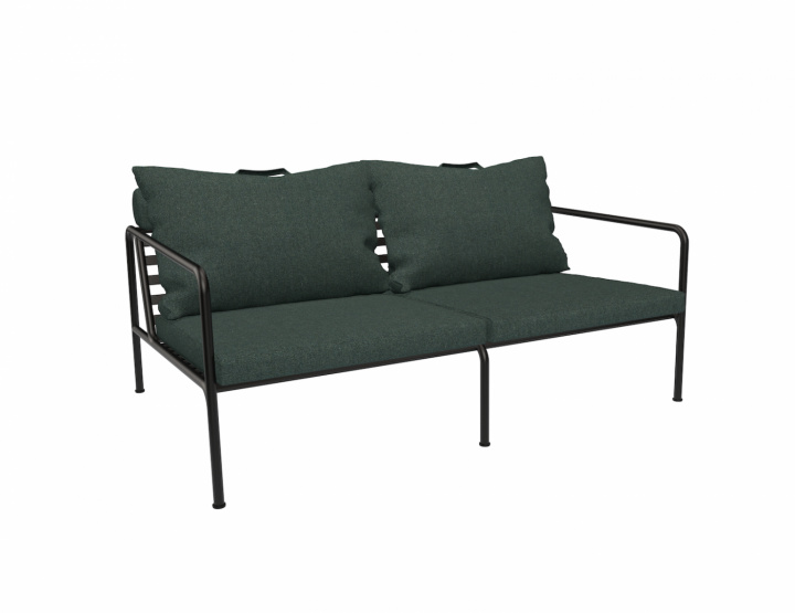 AVON 2-sits soffa - alpine/sunbrella heritage i gruppen Utemöbler / Material / Rostfritt stål / Lounge - Rostfritt stål hos Sommarboden i Höllviken AB (14207-4412)