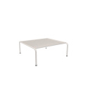 AVON bas ottoman/bord - muted white