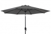 Cambre parasoll tiltbar Ø 2,5 m - antracit/grå