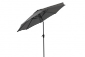 Cambre parasoll tiltbar Ø 2,5 m - antracit/grå