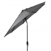 Cambre parasoll tiltbar Ø 3 m - antracit/grå