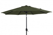 Cambre parasoll tiltbar Ø 3 m - antracit/grön