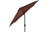 Cambre parasoll tiltbar Ø 3 m - antracit/burnt paprika