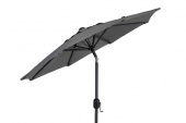 Cambre parasoll tiltbar Ø 2 m - antracit/grå