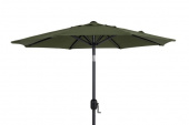 Cambre parasoll tiltbar Ø 2 m - antracit/grön