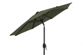 Cambre parasoll tiltbar Ø 2 m - antracit/grön