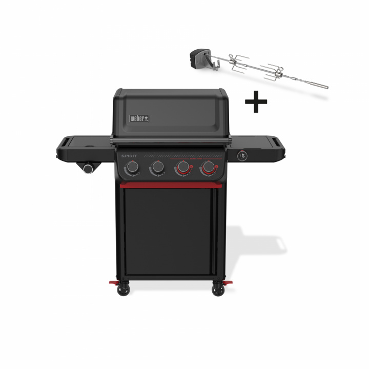Spirit EPX-435R gasolgrill inkl rotisseri - stealth i gruppen Grillar / Grillar / Gasolgrillar hos Sommarboden i Höllviken AB (1502129)