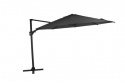 Varallo frihängande parasoll Ø 375 cm - antracit/grå