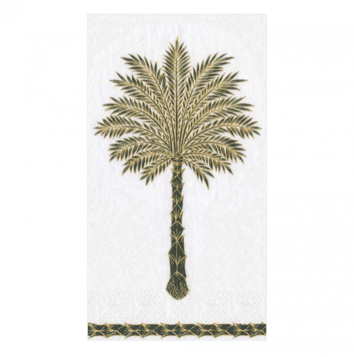 Grand Palms servetter, 15-pack i gruppen Inredning / Kök & Dukning / Servering & Servetter hos Sommarboden i Höllviken AB (15932G)