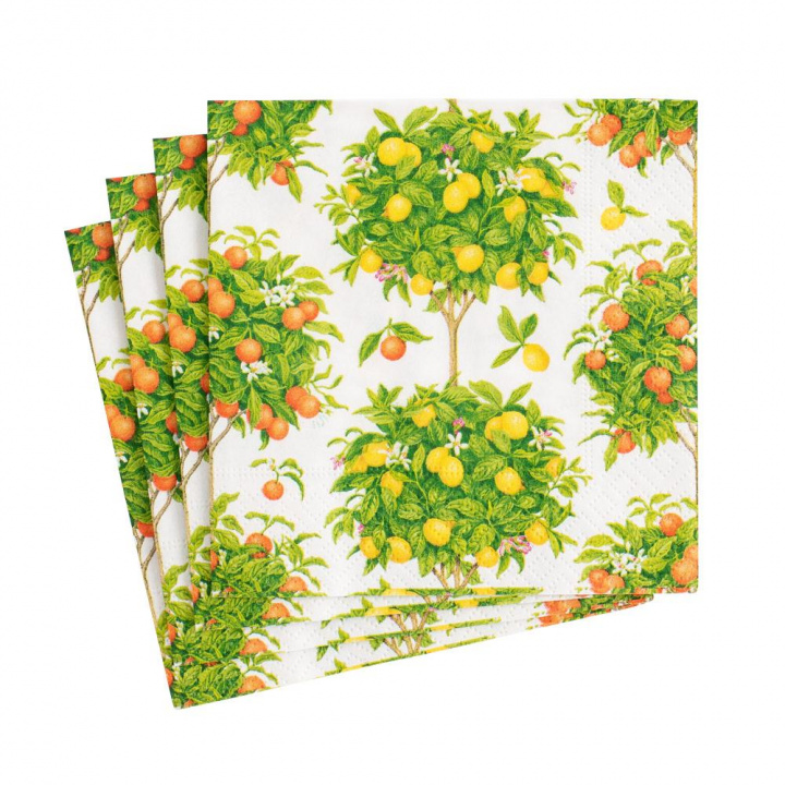 Citrus Topiaries servetter, 20-pack i gruppen Inredning / Kök & Dukning / Servering & Servetter hos Sommarboden i Höllviken AB (16380C)