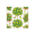 Citrus Topiaries servetter, 20-pack