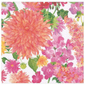 Summer Blooms servetter, 20-pack