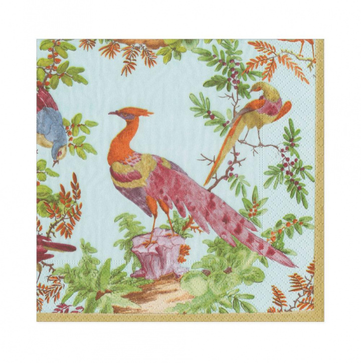 Chelsea Birds servetter, 20-pack i gruppen Inredning / Kök & Dukning / Servering & Servetter hos Sommarboden i Höllviken AB (16581L)