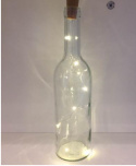 Flaska med LED-belysning