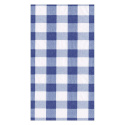 Blue Gingham servetter, 15-pack