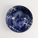 Japonism Carp tayoskål Ø 147 H69 cm - blue
