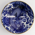 Japonism Carp Menbachi serveringsskål Ø 252 H77 cm - blue
