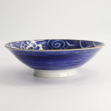 Japonism Carp Menbachi serveringsskål Ø 252 H77 cm - blue