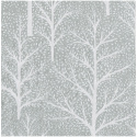 Winter Trees Silver & White  servetter, 20-pack