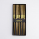 Bambu ätpinnar gift-set - white