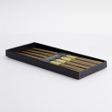 Bambu ätpinnar gift-set - white