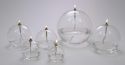 Oljelampa Sphere, M - clear
