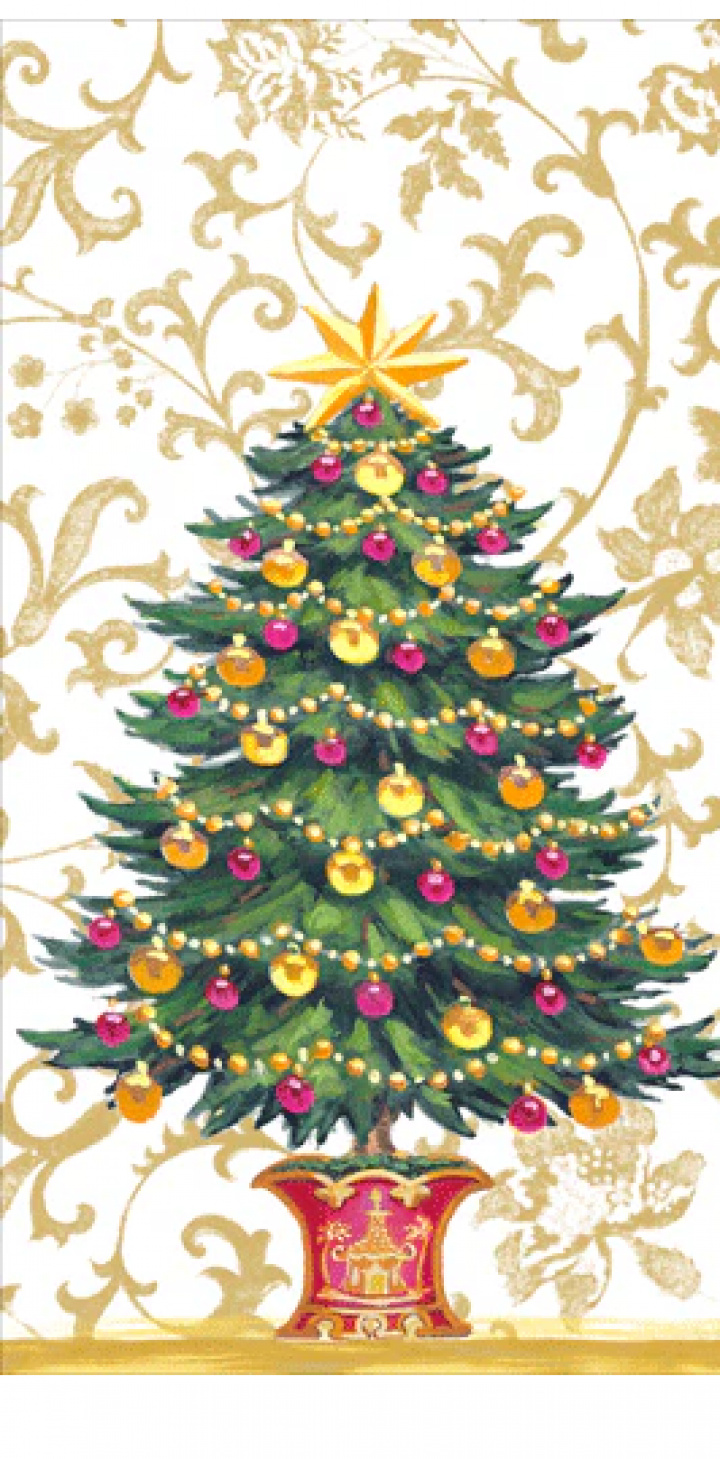 Gilded Tree servetter, 15-pack i gruppen Inredning / Kök & Dukning / Servering & Servetter hos Sommarboden i Höllviken AB (18100G)