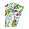 Strawberries & Cream servetter, 15-pack