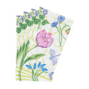 Floral Majolica servetter, 15-pack