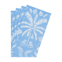 Palms & Parasols Ocean servetter, 15-pack