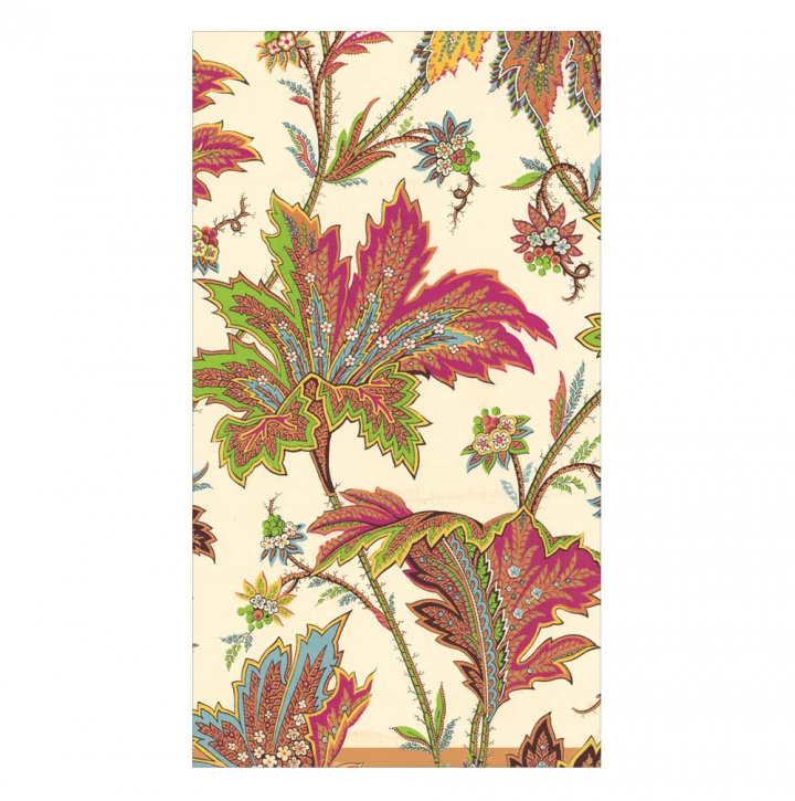 Paisley Leaves servetter, 15-pack - ivory i gruppen Inredning / Kök & Dukning / Servering & Servetter hos Sommarboden i Höllviken AB (18760G)