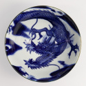Japonism Dragon mixskål Ø 178 H88 cm - blue