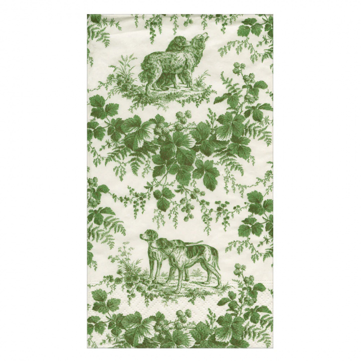 Hunting Evergreen servetter, 15-pack i gruppen Inredning / Kök & Dukning / Servering & Servetter hos Sommarboden i Höllviken AB (18781G)