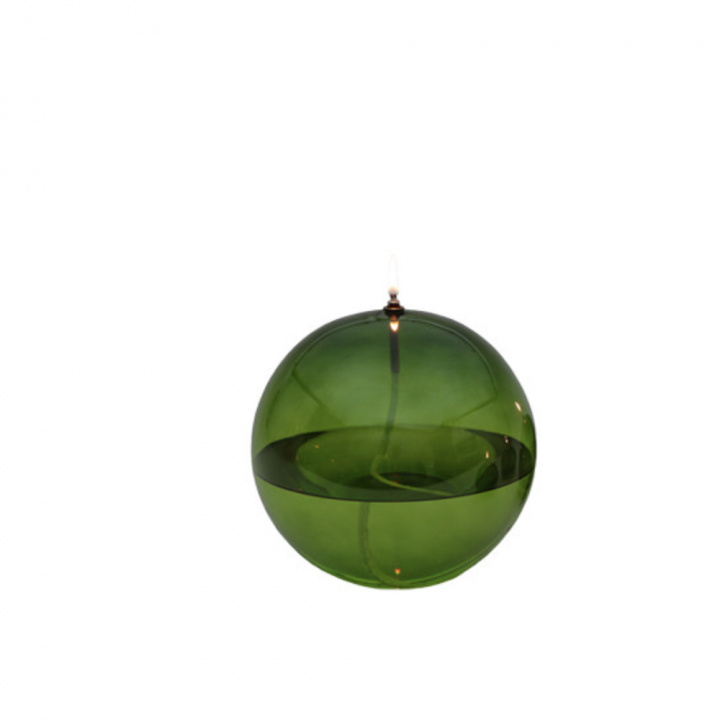 Oljelampa Sphere, M - green i gruppen Inredning / Dekoration / Oljelampor hos Sommarboden i Höllviken AB (20-1821M-GR)