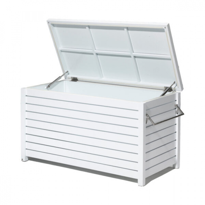 Dynbox aluminium - vit i gruppen Dynor / Dynboxar & Förvaringslådor hos Sommarboden i Höllviken AB (2003-FF)